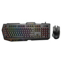 VERTUX Ergonomic Gaming Keyboard & Mouse With Programmable Macro Keys - Office Connect