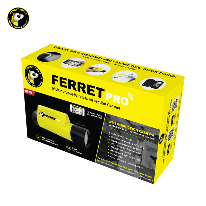 FERRET Pro - Multipurpose Wireless Inspection Camera & Cable Pulling - Office Connect 2018
