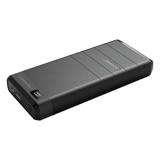 PROMATE 78W Power Delivery Backup Battery. 30000mAh Battery Capacity. - Office Connect 2018