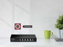 EDIMAX 5 Port 2.5 Gigabit High Speed Desktop Switch. - Office Connect 2018