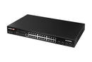 EDIMAX 24 Port Gigabit PoE+ Web Smart Surveillance Switch With 4 - Office Connect 2018