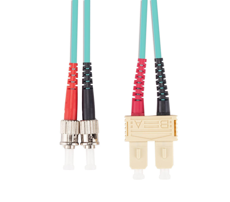 DYNAMIX 10M 50u SC/ST OM3 Fibre Lead (Duplex, Multimode) - Office Connect 2018