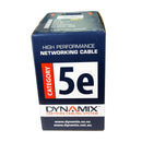 DYNAMIX 305m Cat5e Orange UTP SOLID Cable Roll 100MHz, 24AWGx4P, PVC - Office Connect 2018