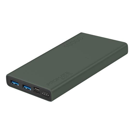 PROMATE 10000mAh Smart Charging Power Bank With Dual USB Output. - Office Connect 2018