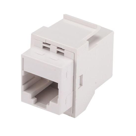 DYNAMIX Cat6 Rated RJ45 8C Joiner, 2-Way (2x RJ45 Sockets) - Office Connect 2018