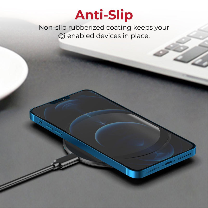 PROMATE 15W Ultra-Fast Wireless Super Slim Charging Pad With - Office Connect 2018