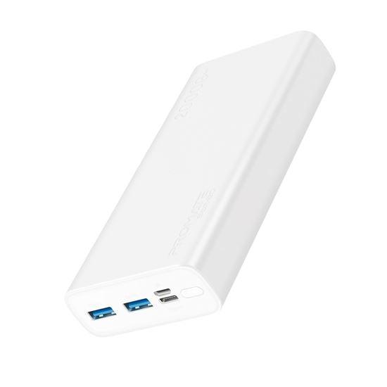 PROMATE 20000mAh Smart Charging Power Bank With Dual USB Output. - Office Connect 2018