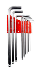 GOLDTOOL 9-Piece Ball Point Long Arm Hex Key Set. Includes: 1.5, 2, - Office Connect 2018