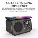 PROMATE Wireless Retro Speaker With Qi Wireless Charger & LED Alarm - Office Connect 2018