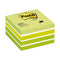 Post-it Notes Memo Cube 2028-G Green 76x76mm 450 sheet cube - Office Connect