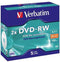 Verbatim DVD-RW 4.7GB 2x 5 Pack with Jewel Cases - Office Connect