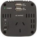 150W Cup-Holder Inverter with Dual USB Charging - Office Connect 2018