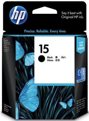 HP 15 Black Ink Cartridge - Office Connect