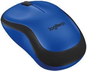 Logitech M221 Silent Wireless Mouse Blue - Office Connect