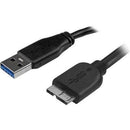 15cm 6in Slim USB3.0 Micro B Cable - Office Connect 2018