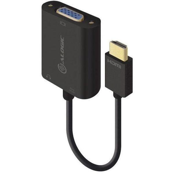 15CM HDMI TO VGA ADAPTER WITH 3.5MM MTOF - Office Connect 2018