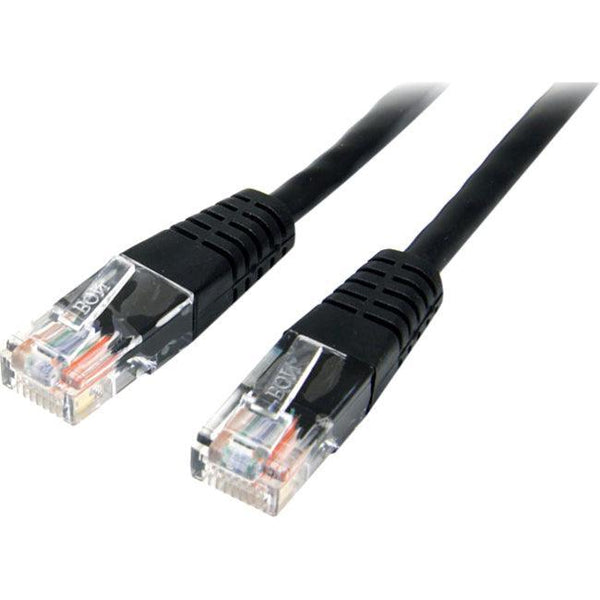 15m Cat5e Black Molded Cat5e Patch Cable - Office Connect 2018