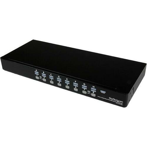 16 Port 1U Rackmount USB KVM Switch Kit - Office Connect 2018