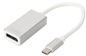 Digitus USB Type-C (M) to DisplayPort (F) Adapter Cable .2m - Office Connect