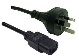 Digitus 10A/250V IEC (M) to 3 Pin Power (M) 1.8m Power Cord - Office Connect