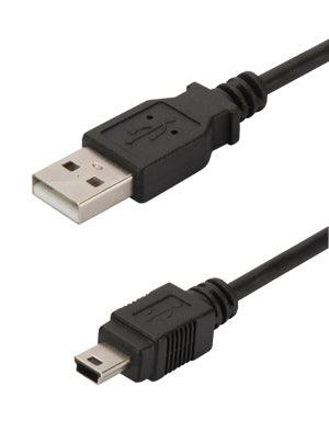 Digitus USB 2.0 Type A (M) to mini USB Type B (M)  1.8m Cable. - Office Connect 2018