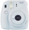 Fujifilm Instax Mini 9 Camera Smokey White w/10 Pack Film - Office Connect