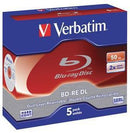 Verbatim BD-RE DL 50GB 2x 5 Pack with Jewel Cases - Office Connect