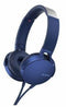 Sony MDRXB550APL Extra Bass Headphones - Overhead Style Blue - Office Connect