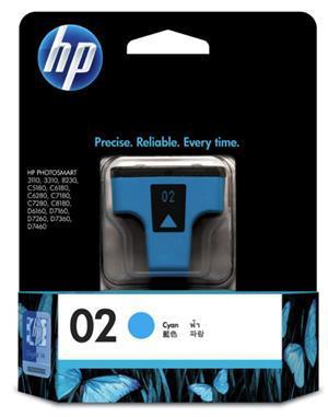HP 02 Cyan Ink Cartridge - Office Connect