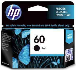 HP 60 Black Ink Cartridge - Office Connect