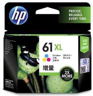 HP 61XL Tri-Colour High Yield Ink Cartridge - Office Connect