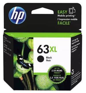 HP 63XL Black High Yield Ink Cartridge - Office Connect