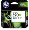 HP 920XL Cyan High Yield Ink Cartridge - Office Connect