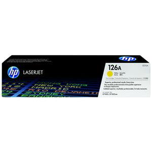 HP 126A Yellow Toner Damaged Box - Office Connect 2018