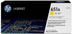 HP 651A Yellow Toner Cartridge - Office Connect
