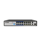 18-PORT POE SWITCH WITH 16 10/100MBPS POE+ PORTS (8 LONG REACH 250M) AND 2 GIGABIT UPLINKS WITH COMBO SFP. POE BUDGET 150W. - Office Connect 2018