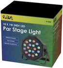 18 x 1W RGB LED Par Stage Light - Office Connect 2018