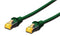 Digitus S-FTP CAT6A Patch Lead - 1M Green - Office Connect