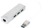 Digitus USB 3.0 3-Port Hub & Gigabit LAN Adapter - Office Connect