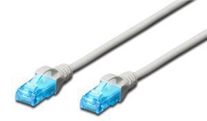 Digitus UTP CAT5e Patch Lead - 0.3M Grey - Office Connect