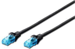 Digitus UTP CAT5e Patch Lead - 3M Black - Office Connect