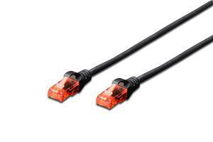 Digitus UTP CAT6 Patch Lead - 1M Black - Office Connect