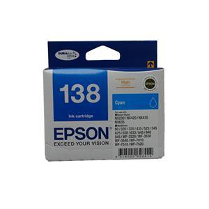 Epson 138 Cyan High Yield Ink Cartridge - Office Connect