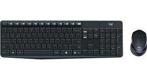 Logitech MK315 Quiet Keyboard and Mouse - Wireless - Office Connect