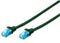 Digitus UTP CAT5e Patch Lead - 1M Green - Office Connect
