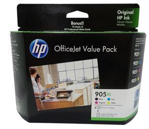 HP 905XL CMYK High Yield Ink Cartridge Value Pack - Office Connect