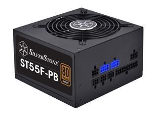 Silverstone ST55F-PB Strider Modular 550W ATX 85/88/85 MEPS PSU - Office Connect