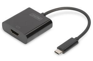Digitus USB Type-C (M) to HDMI (F) Adapter Cable .15m - Office Connect
