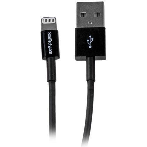 1m Black Slim Lightning to USB Cable - Office Connect 2018