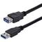 1m Black USB 3.0 Extension Cable M/F - Office Connect 2018